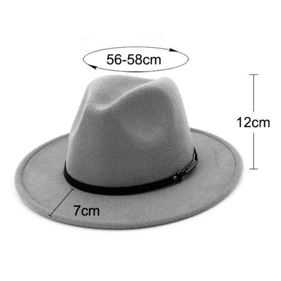 TAN FEDORA WITH BLACK STRAP-STRUCTURED HAT-NEW - Picture 5 of 5